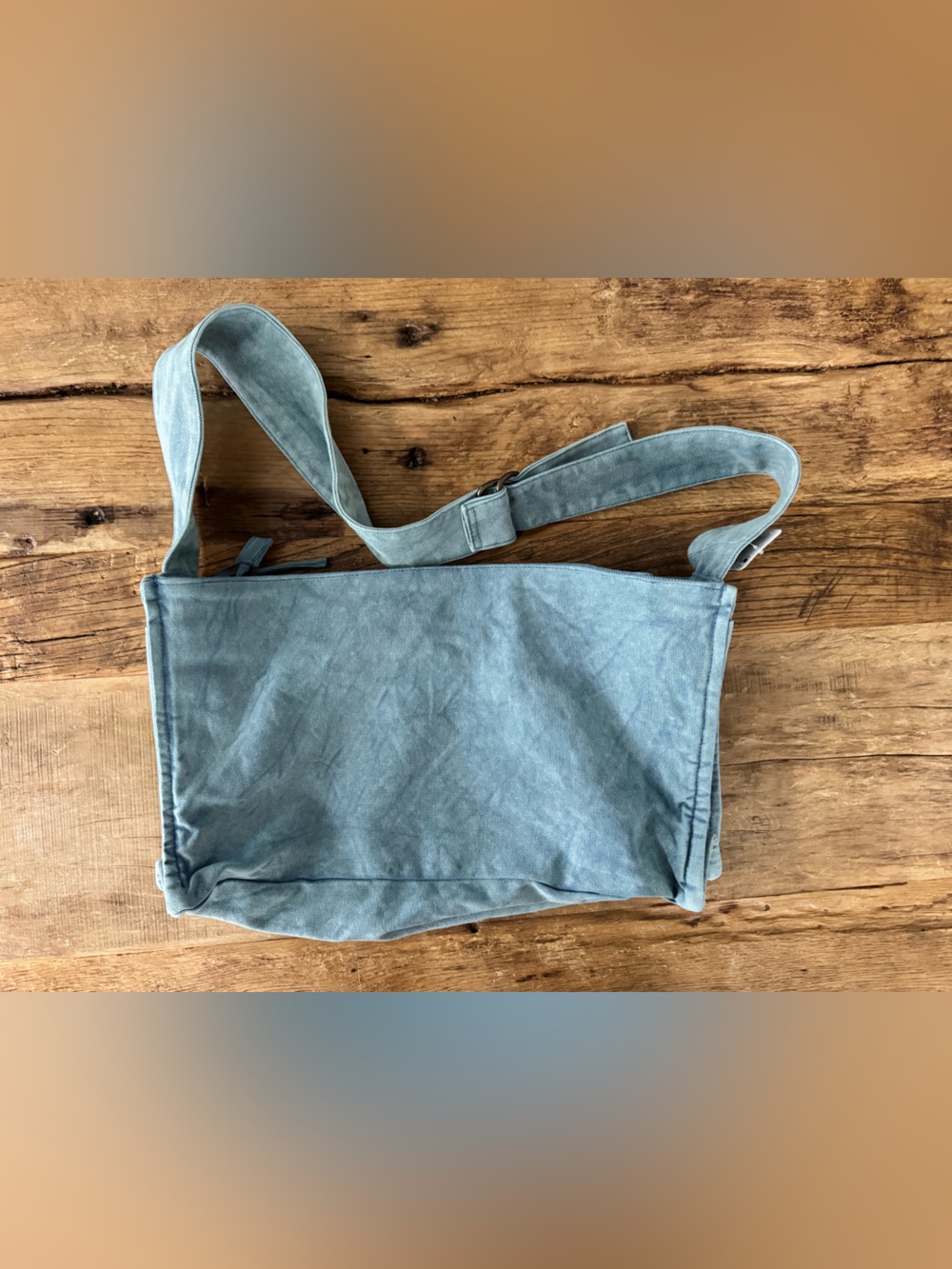NWT Free People Camp Crush Sling Bag ~ Blue - Picture 11 of 11